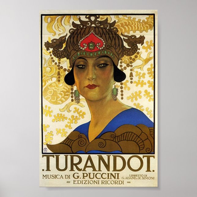 Puccini / Turandot Poster (Front)