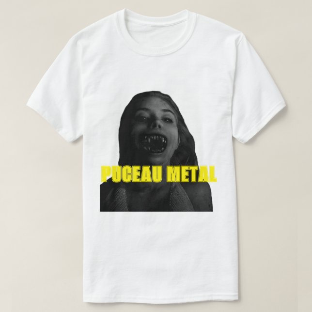 PUCEAU METAL T-Shirt (Design Front)