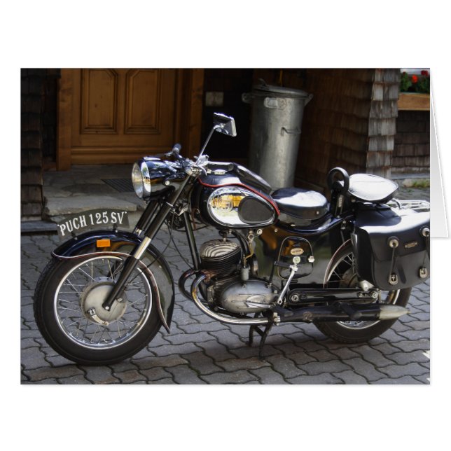 Puch 125 SV Cards (Front Horizontal)