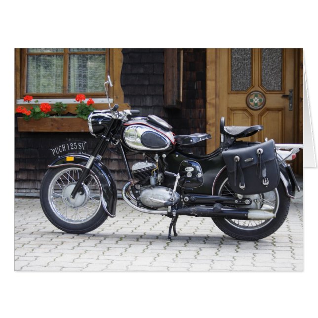 Puch 125 SV Cards (Front Horizontal)