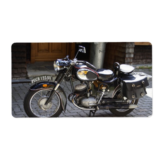 Puch 125 SV Label (Front)
