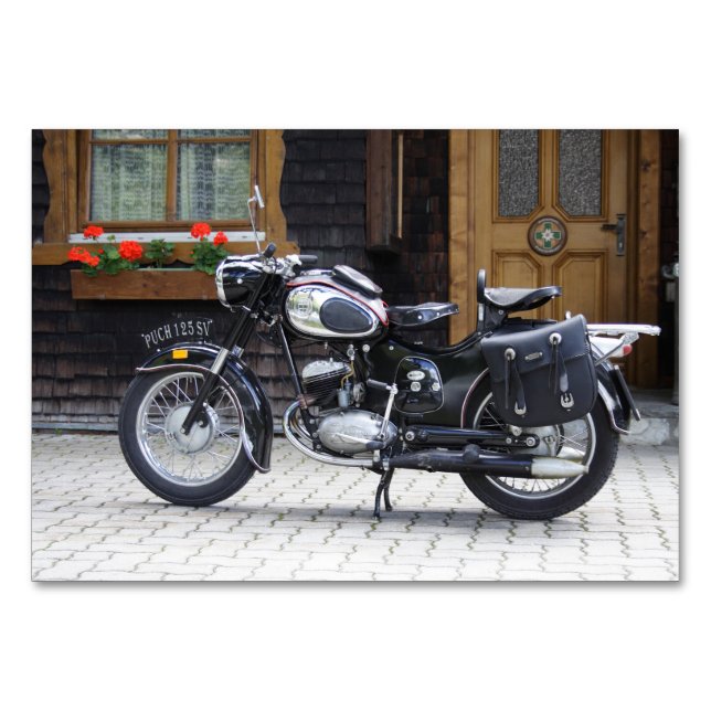 Puch 125 SV Table Number (Front)