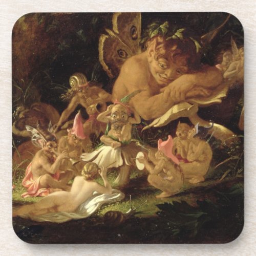 Puck and Fairies from A Midsummer Nights Dream Coaster