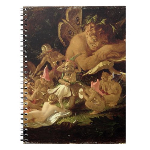 Puck and Fairies from A Midsummer Nights Dream Notebook