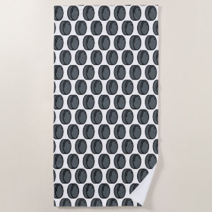 puck beach towel