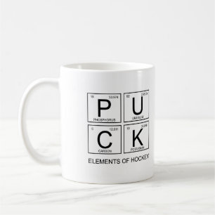 PUCK Elements Of Hockey Mug