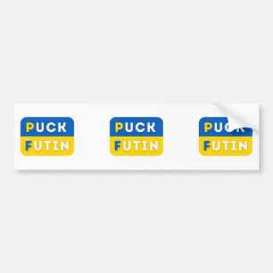 Puck Futin Bumper Sticker