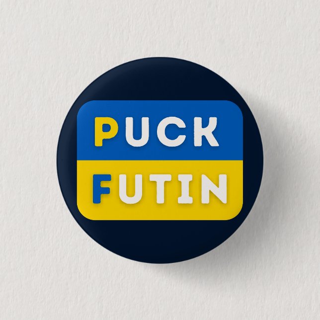 Puck Futin Button (Front)