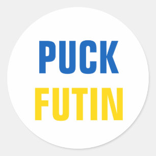 Puck Futin   Classic Round Sticker