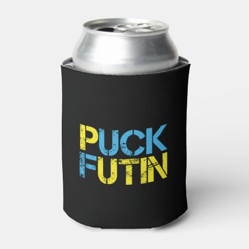 Puck Futin Meme I Stand With Ukraine Can Cooler