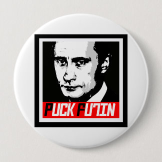 PUCK FUTIN PINBACK BUTTON