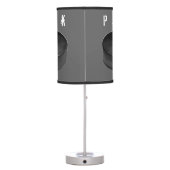 PUCK (Hockey) Table Lamp (Back)