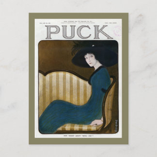 Puck Magazine Cover 1911 Postcard