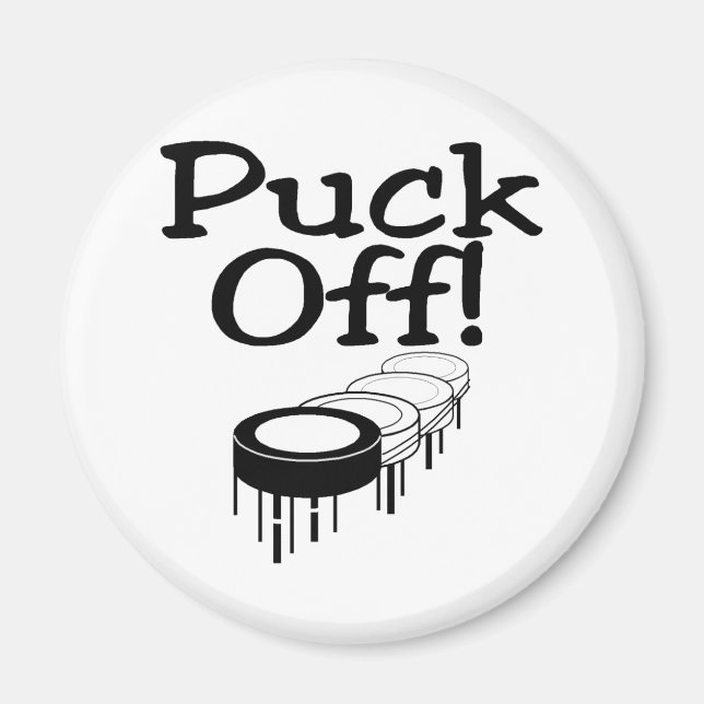 Puck Off Magnet (Front)