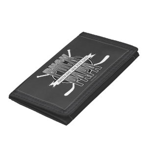 Puck Papa (Hockey Dad) Trifold Wallet