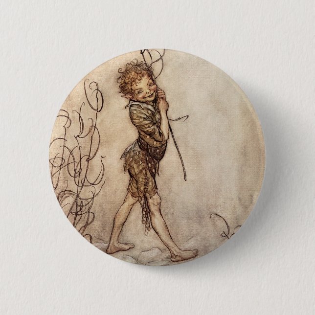 Puck Pinback Button (Front)