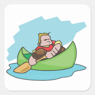 Puck Square Sticker
