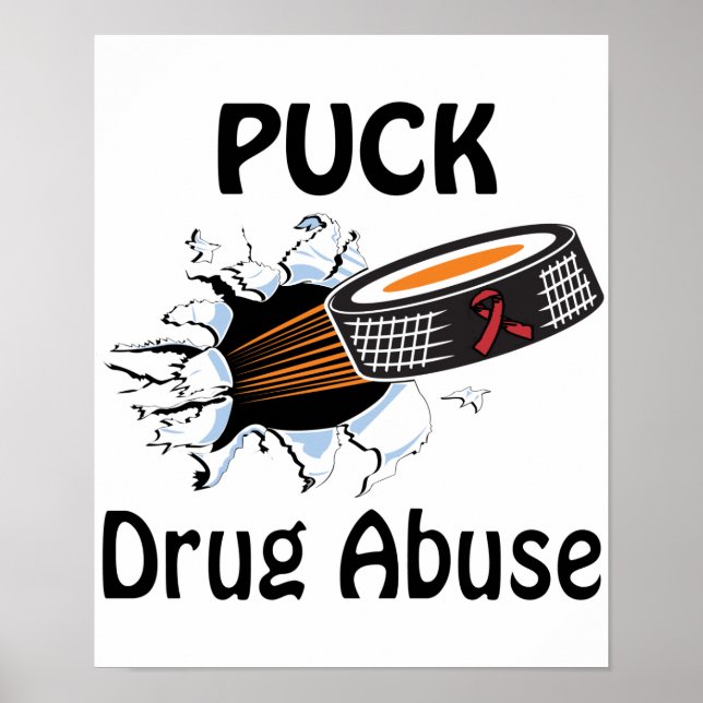 Puck The Causes Drug Abuse Poster (Front)