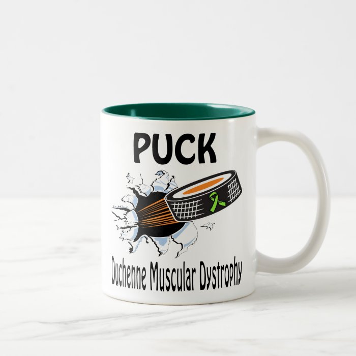 Puck The Causes Duchenne Muscular Dystrophy Mug