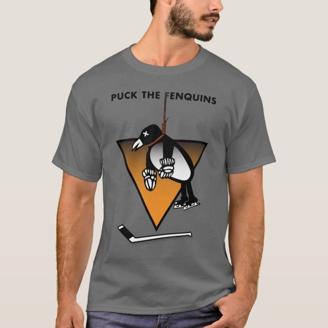 PUCK THE FENQUINS T-Shirt (Front)