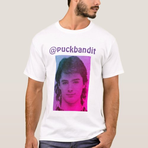 Puckbandit T_Shirt business in front