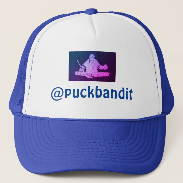 Puckbandit Trucker Hat (butterfly) (Front)