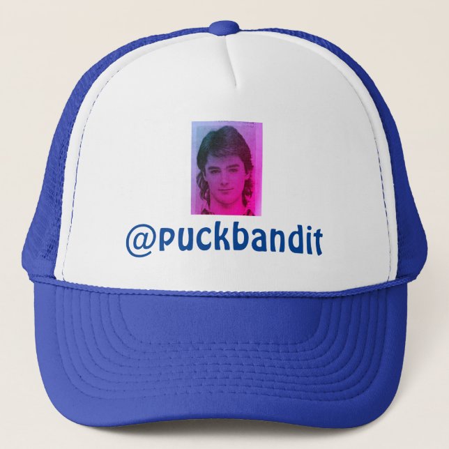 Puckbandit Trucker Hat (mullet) (Front)