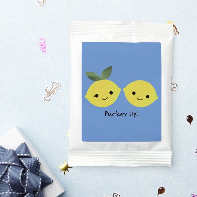 Pucker up Cute Kawaii Lemons Lemonade Drink Mix (Packets)