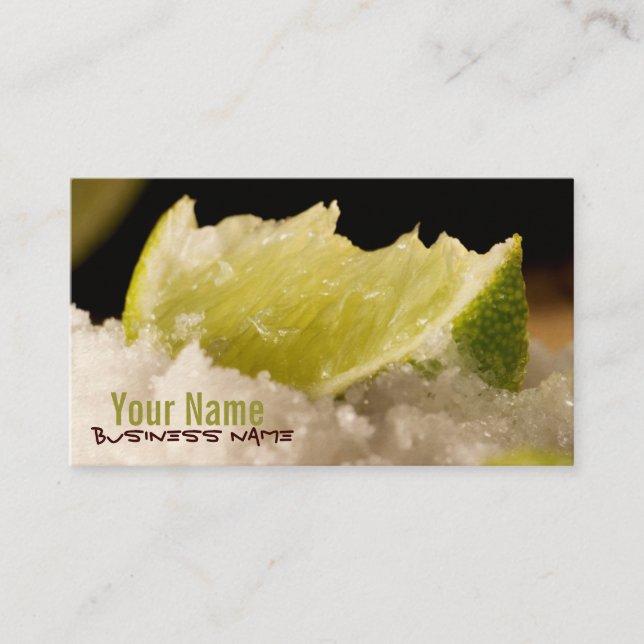 Pucker Up! Limes Business Cards (Front)