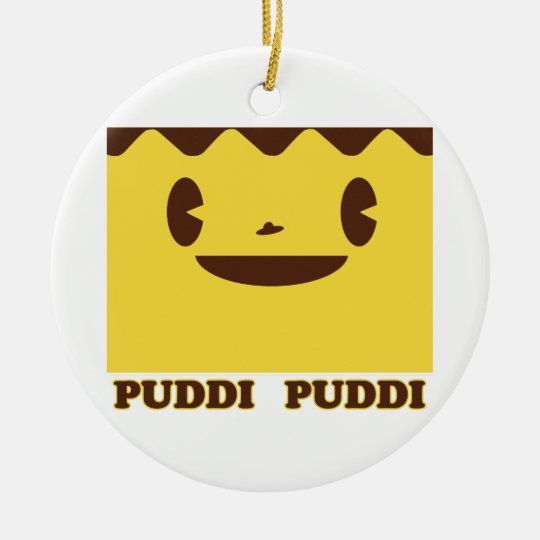 PUDDI Face PUDDI Ceramic Ornament