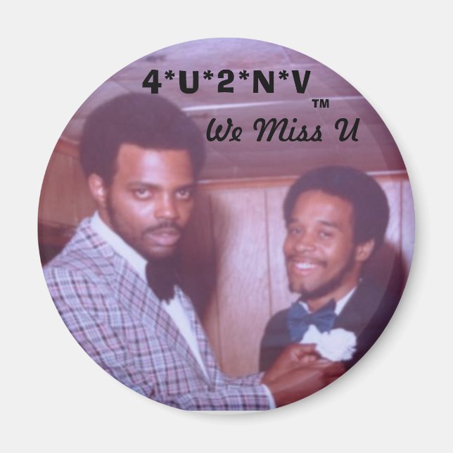 puddin, 4*U*2*N*V, TM, We Miss U Magnet (Front)