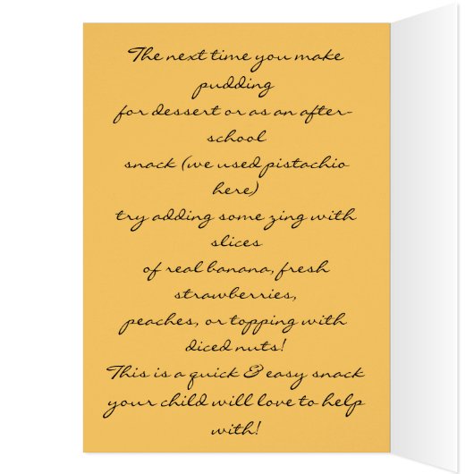 Pudding Treats! (Inside (Left))