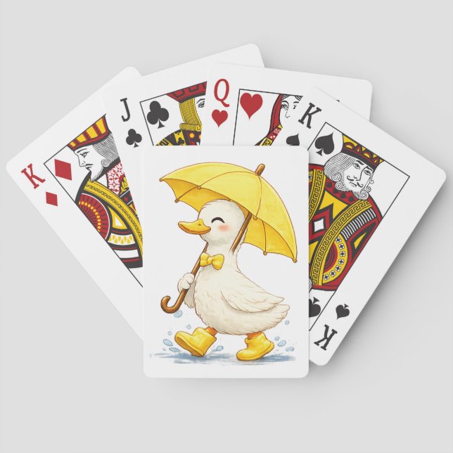Puddle Duck Playing Cards (Back)