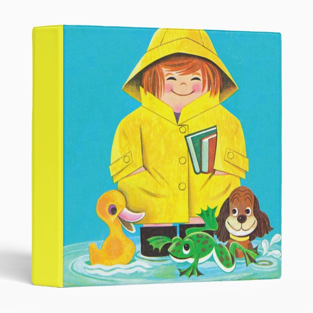 Puddles of Fun 3 Ring Binder (Front/Spine)