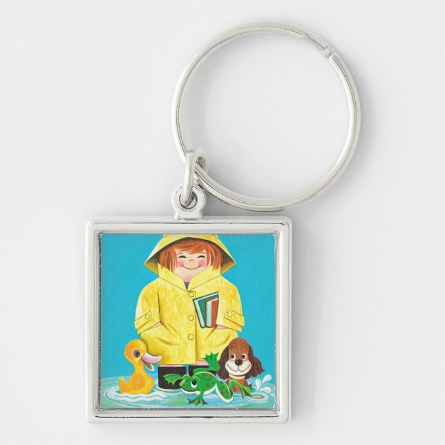 Puddles of Fun Keychain (Front)