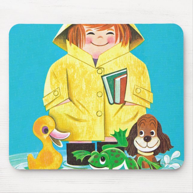 Puddles of Fun Mouse Pad (Front)