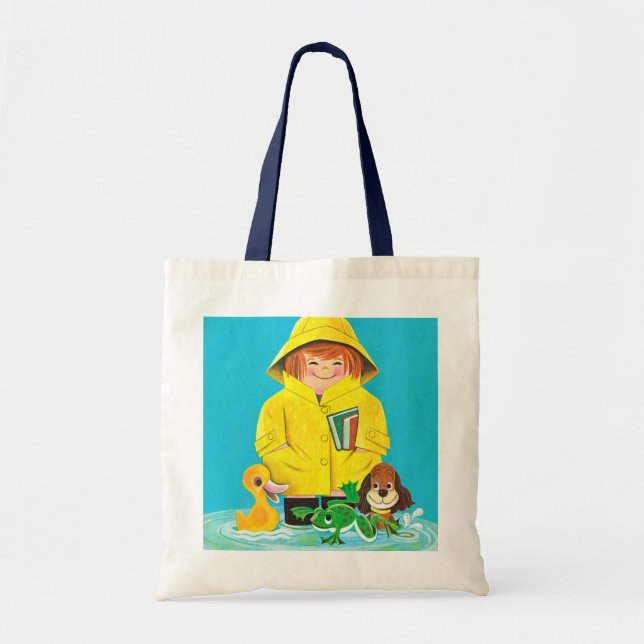 Puddles of Fun Tote Bag (Front)