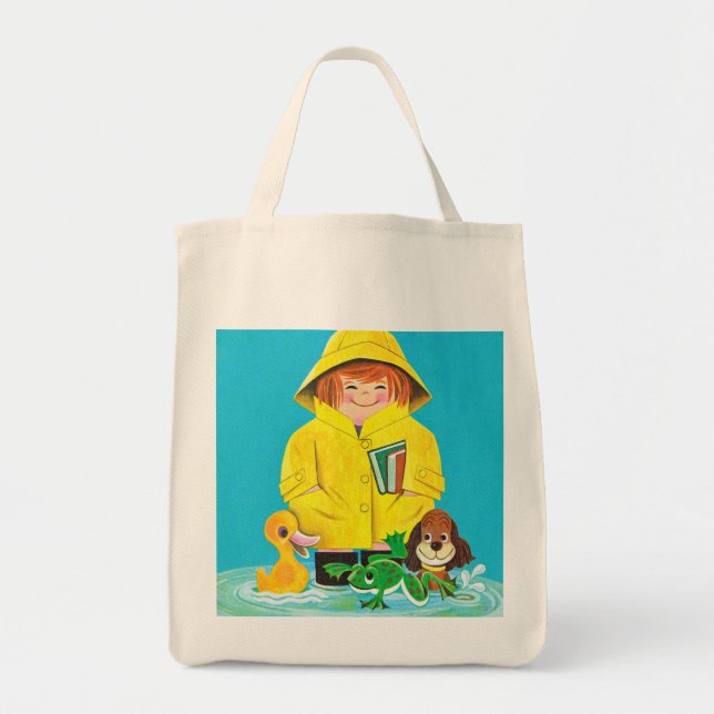 Puddles of Fun Tote Bag (Front)