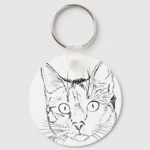 Puddy Cat Keychain
