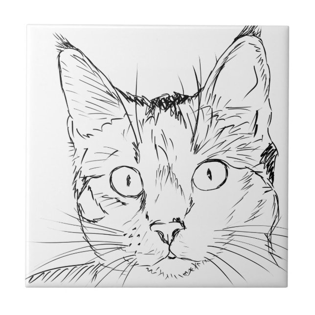 Puddy Cat Tile (Front)