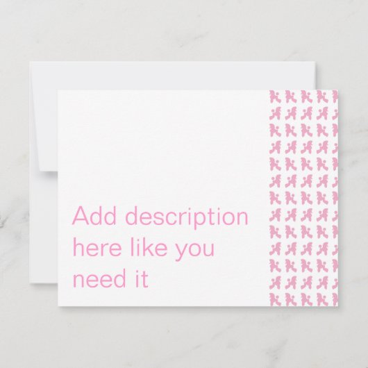 Pudel in Rosa pink (Back)