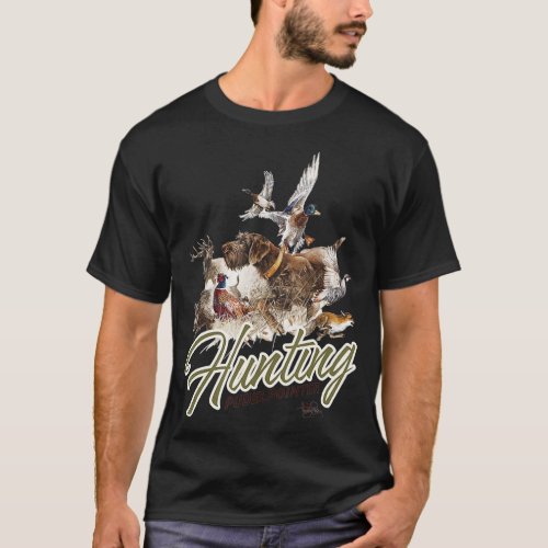 Pudelpointer Hunting Dog  T_Shirt