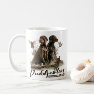 Pudelpointers, Hunting pheasant   Coffee Mug