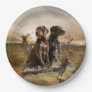 Pudelpointers, Hunting pheasant   Paper Plates