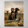 Pudelpointers, Hunting pheasant       Poster