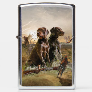 Pudelpointers, Hunting pheasant Zippo Lighter