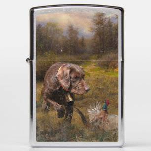 Pudelpointers, Hunting pheasant Zippo Lighter