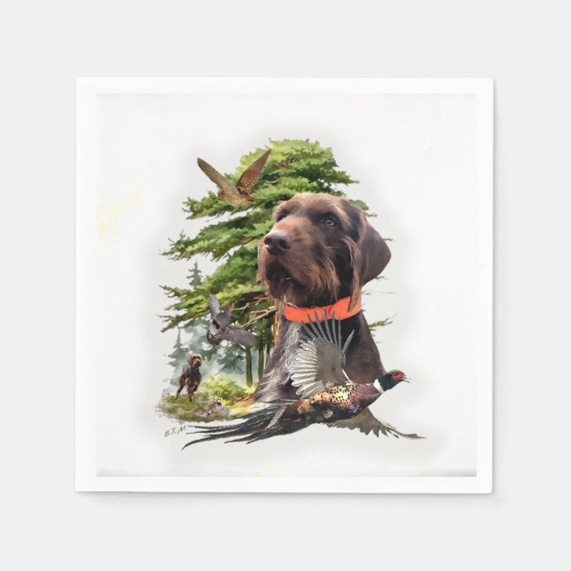 Pudelpointers Napkins (Front)