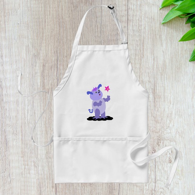 Pudgy Alien Adult Apron (Creator Uploaded)