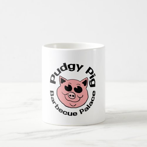 Pudgy Pig Barbecue Palace Coffee Mug